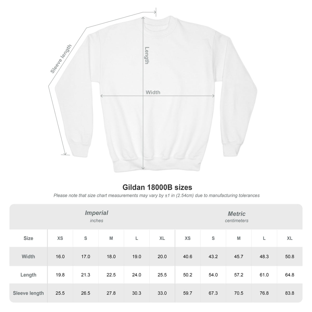 Merry Christmas Youth Crewneck Sweatshirt
