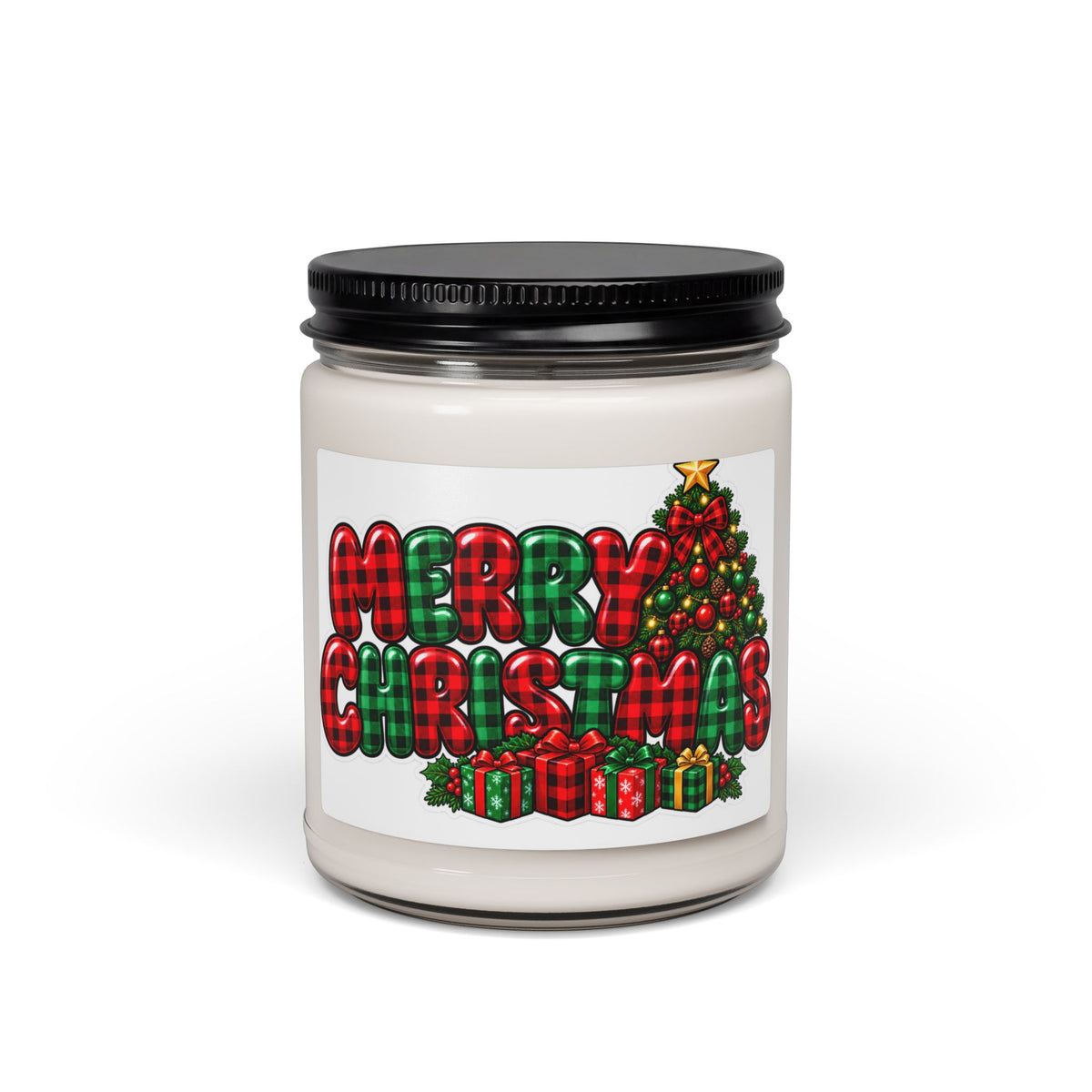 Merry Christmas 9oz Scented Soy Candle