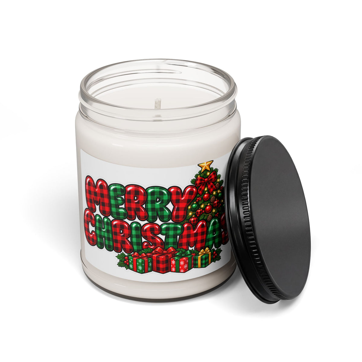 Merry Christmas 9oz Scented Soy Candle